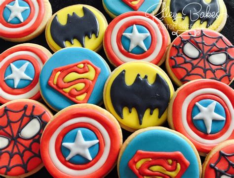 Super Hero Cookies Super Hero Party Super Hero Birthday - Etsy