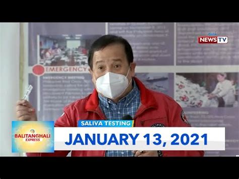 Balitanghali Express: January 13, 2021 [HD] | Videos | GMA News Online