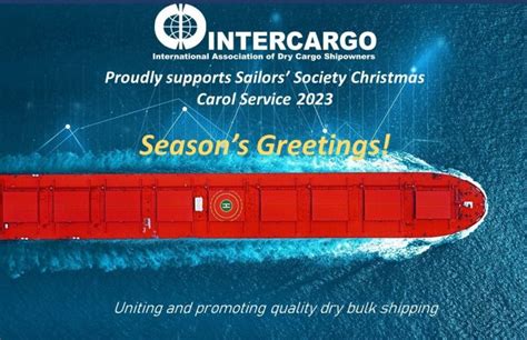 Sailors' Society Christmas Carol Service 2023 - Intercargo