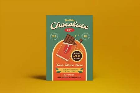 World Chocolate Day Flyer LZXQQBG - FreePSDvn