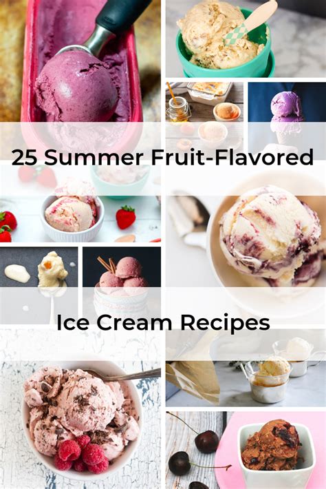 25 Summer Fruit-Flavored Ice Cream Recipes — The Redhead Baker