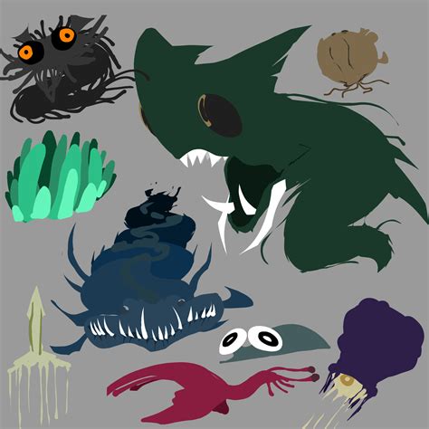 My custom aquatic rainworld creatures yooooooooo : r/rainworld