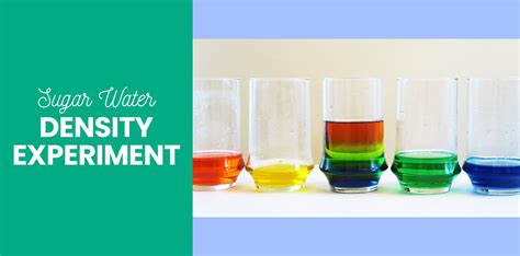 Sugar Water Density Experiment | Sugar Experiments | Little Passports