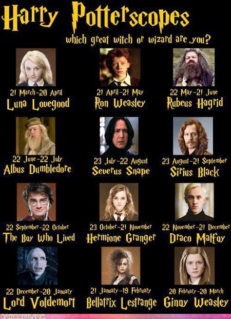 Harry Potter Zodiac Astrology - Harry Potter Photo (18870260) - Fanpop ...