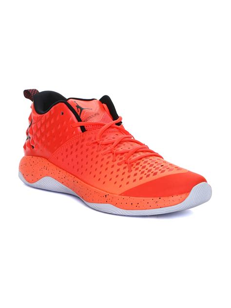 Buy Nike Men Neon Orange Jordan Extra Fly Basketball Shoes - Sports ...