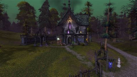 Foxsox: Zone by zone changes: Tirisfal Glades | Glade, Warcraft, Witch cottage