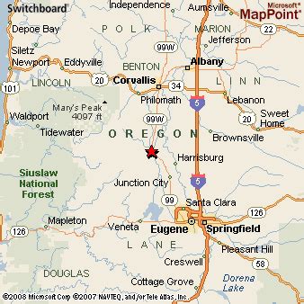 Where is Monroe, Oregon? see area map & more