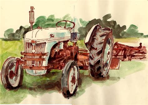 SKETCH OF THE DAY: Old Ford