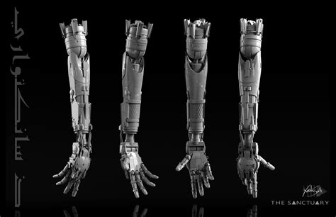 ArtStation - Prosthetic Robot Arm