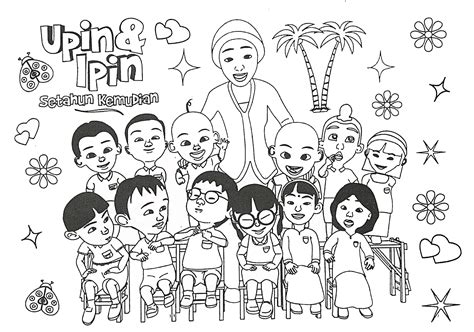 Upin & Ipin Coloring Pages - Coloring Nation