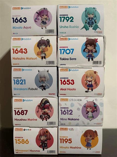 Hololive Nendoroids, Hobbies & Toys, Toys & Games on Carousell