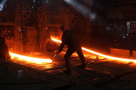 Smelter workers Stock Photo 08 free download