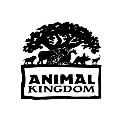 Animal Kingdom Decal Animal Kingdom Logo Vinyl Animal | Etsy