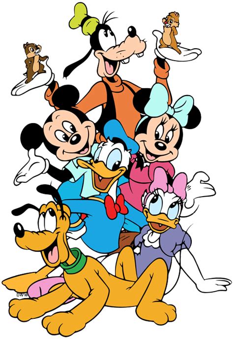 Mickey Mouse & Friends Clip Art (PNG Images) | Disney Clip Art Galore