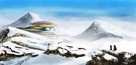 Snow Outpost by Relja on DeviantArt