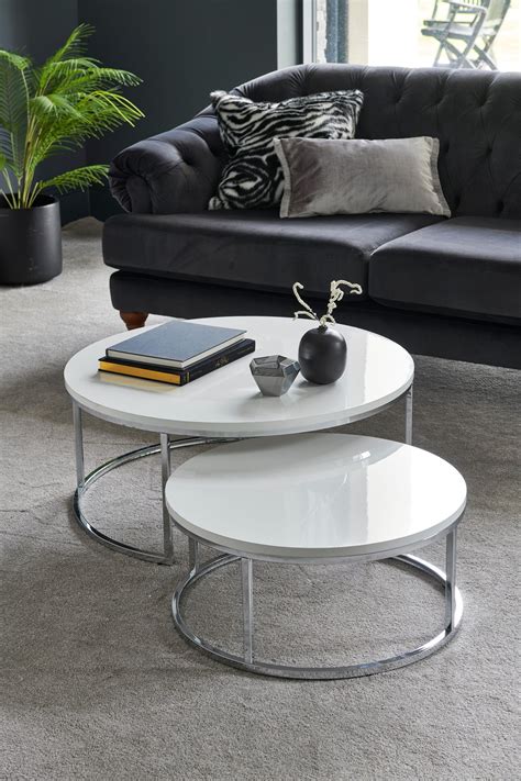 Buy Mode Coffee Nest Of 2 Tables from the Next UK online shop | Coffee table white, Nesting ...