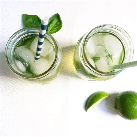 Sip Your Way to: Refreshingly Easy Ginger Basil Spritzers - Spiritea Drinks - All About Tea