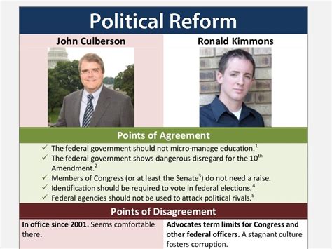 Political Reform