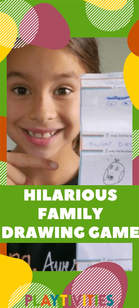 PASS IT ON - A Hilarious Family Drawing Game | Family drawing, Family reunion activities ...