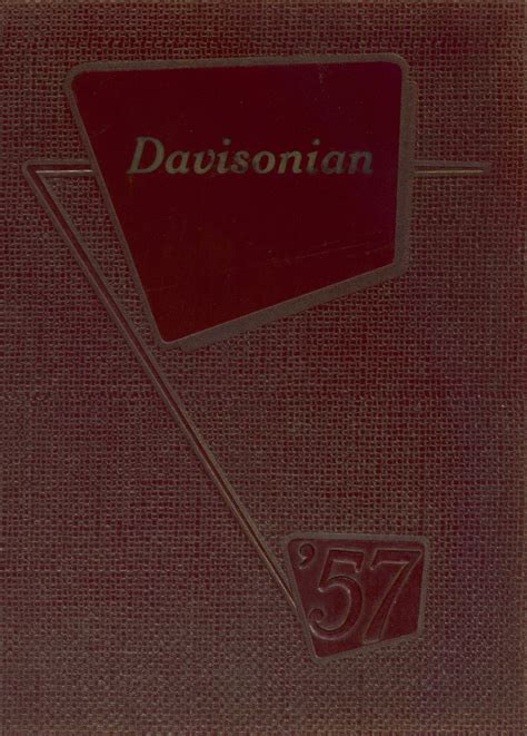 1957 yearbook from Davison High School from Davison, Michigan