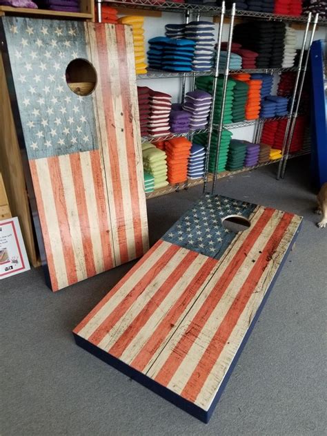 Patriotic cornhole boards. | Patriotic cornhole boards, Cornhole boards, Flag cornhole boards