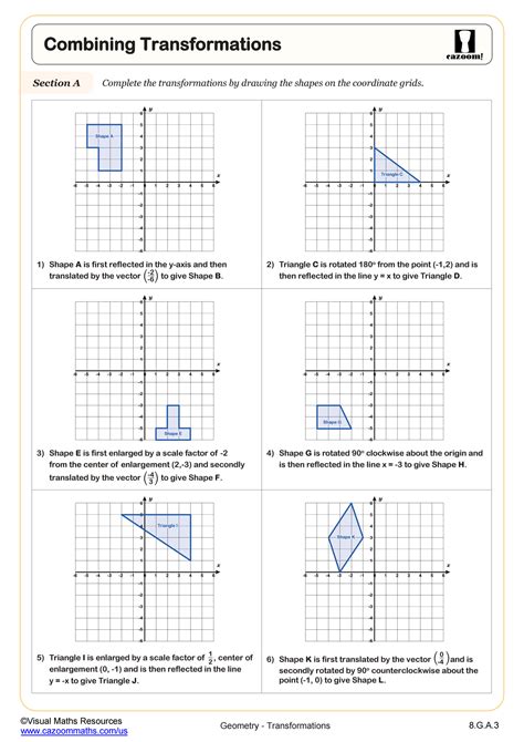 Dilation Worksheet, Formula, And Definition - Worksheets Library