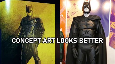 Gotham Concept Art reveals how Batsuit was SUPPOSED to look