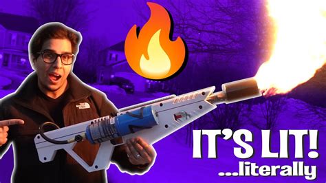 THREE $500 FIRE GUNS! | Tesla of Flamethrowers - FTG-NAR20 | Homemade REVIEW! - YouTube