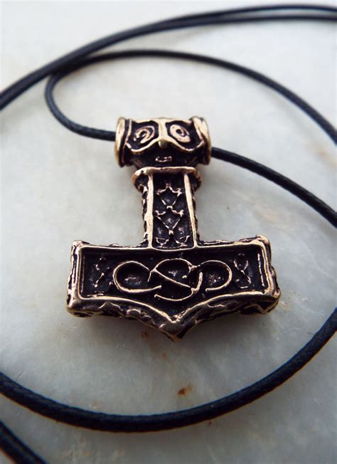 Copper Thor's Hammer Pendant