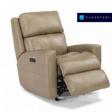 flexsteel-leather-recliner-metro-Detroit-swivel-power-rocker - Be ...