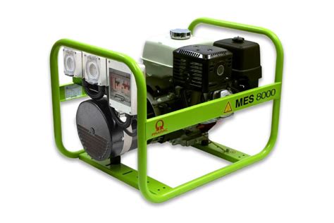 Pramac MES 8000 7.2 kVA Recoil Petrol Generator, 1 Year Warranty - CD Power