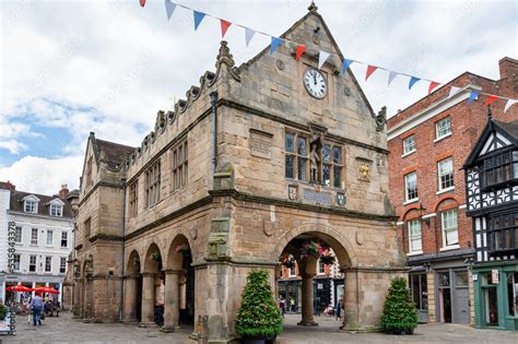 Shrewsbury Old Market Hall Stock Photo | Adobe Stock