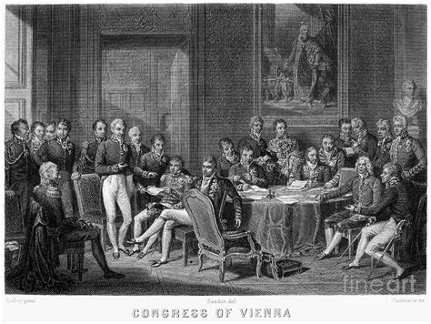 Congress Of Vienna, 1815 Photograph by Granger - Fine Art America