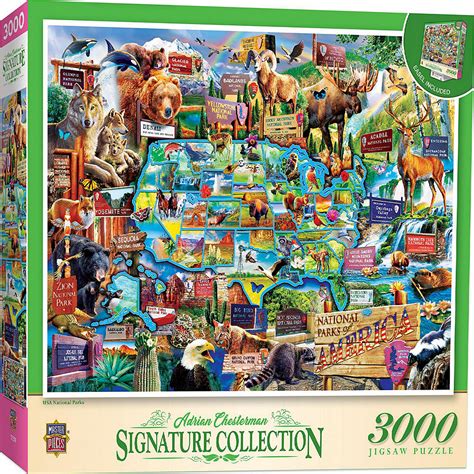 MasterPieces 3000 Piece Jigsaw Puzzle For Adults, Family, Or Kids - USA ...