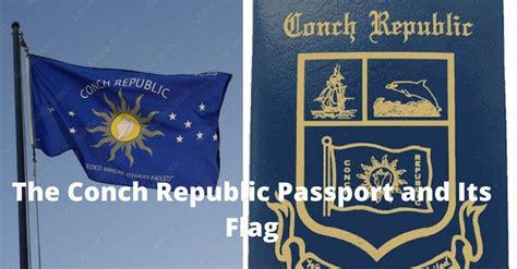 The Conch Republic Passport and its Flag