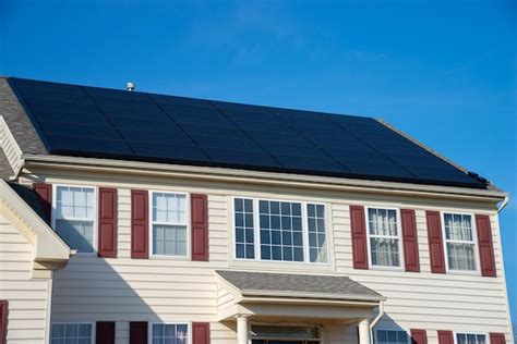 Premium Photo | Rooftop solar panels