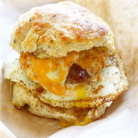 Sausage Egg And Cheese Biscuit Recipe With Video - The Cake Boutique