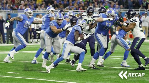 RECAP: Lions vs. Seahawks