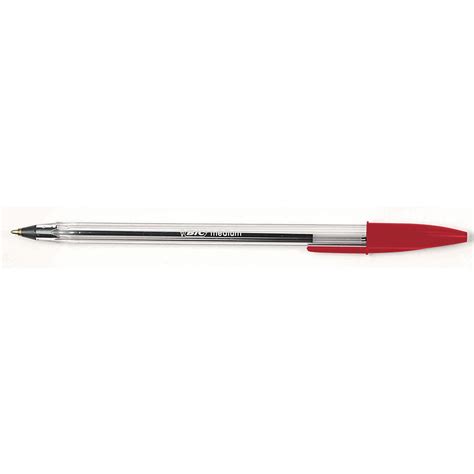 Bic Cristal Ballpoint Pen Red - Pack of 50 | GLS Educational Supplies