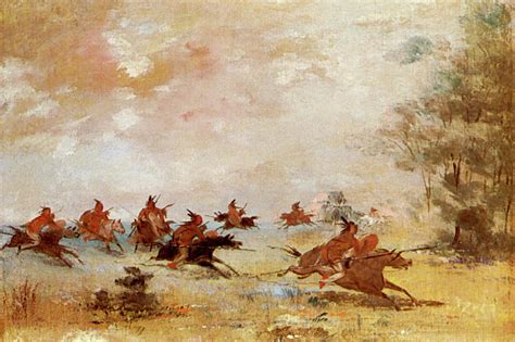 Comanche War Party, 1837 Painting by Granger - Fine Art America