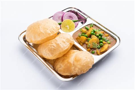 Premium Photo | Poori masala curry or aloo sabzi for puri