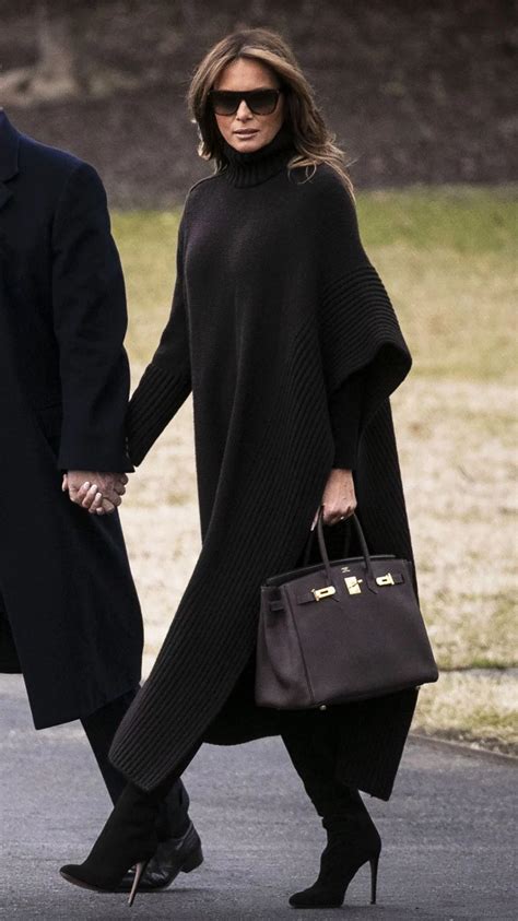 Melania Trump Rings in the New Year Wearing a $4,740 Givenchy Dress ...