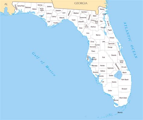 A Map Of Florida State | Florida Map 2018