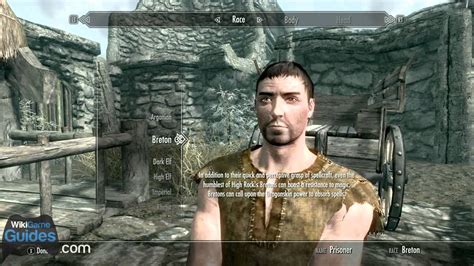 Skyrim Character Creation - Starting Race Overview | WikiGameGuides - YouTube