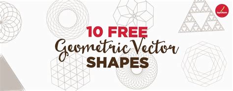 10 FREE Geometric Vector Shapes - Layerform