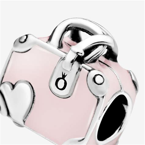 Pink Travel Bag Charm | Vacation Charms | Pandora US | Sterling silver ...