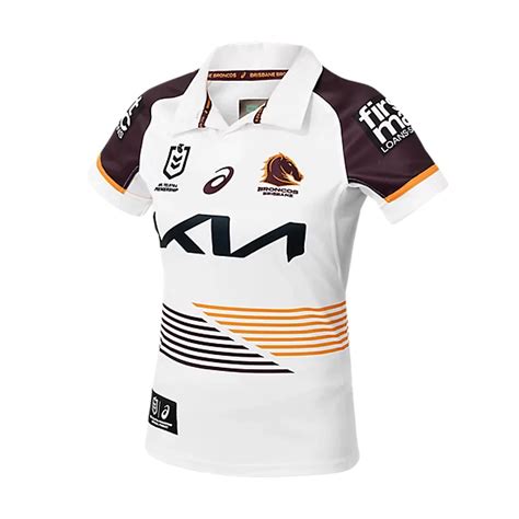 Buy 2024 Brisbane Broncos NRL Away Jersey - Womens - NRL Jerseys