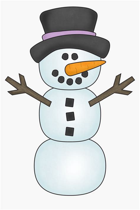 January Clipart Snowman - Cvc Snowmen, HD Png Download , Transparent ...