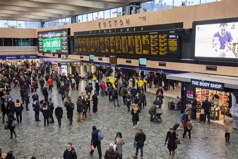 London Euston Train Station Promotional Space