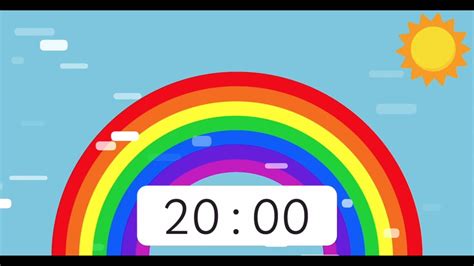 Rainbow Timer 20 Minute 🌈 - YouTube